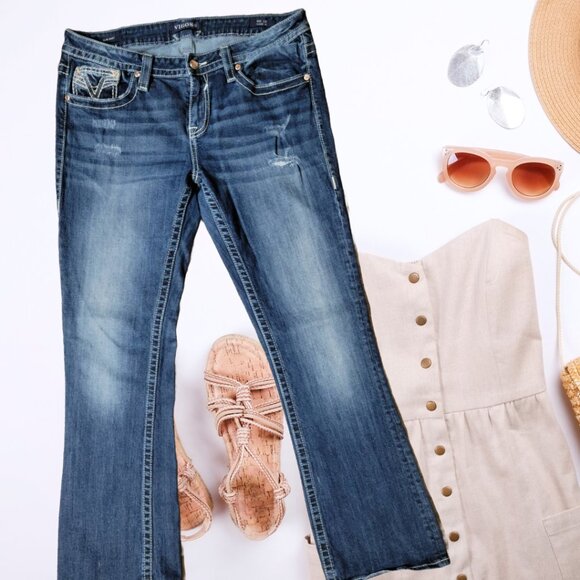 Vigoss Slim Boot Jeans Women's size W32 L32 - Picture 1 of 11